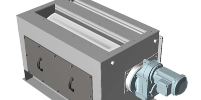 SRTK100054 - барабанный магнитный сепаратор  в корпусе, основной тип.