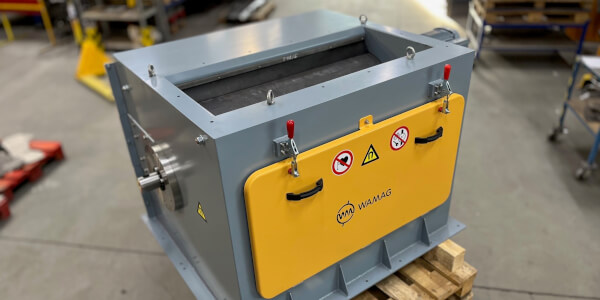 New drum magnetic separator for the treatment of RDF & SRF wastes