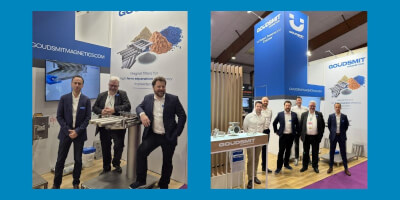 Sucessful presentation of the magnetic systems for metal separation by our colleagues from Goudsmit Magnetics  at CFIA