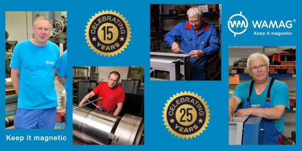 Významná výročí našich kolegů | 15 a 25 let ve WAMAG