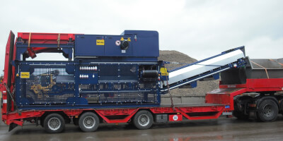 Mobile version of Eddy Current separator