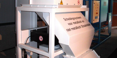 Drum magnetic separator  - minerals separation