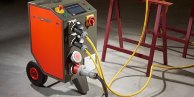 Mobile demagnetization equipment