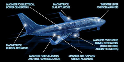 Magnets - aerospace industry